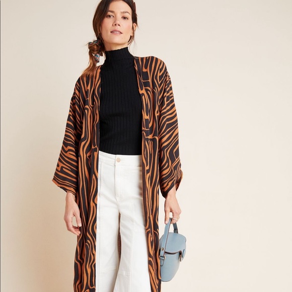 Anthropologie Bel Kazan Kyra Kimono One Size - NWT - Picture 1 of 10